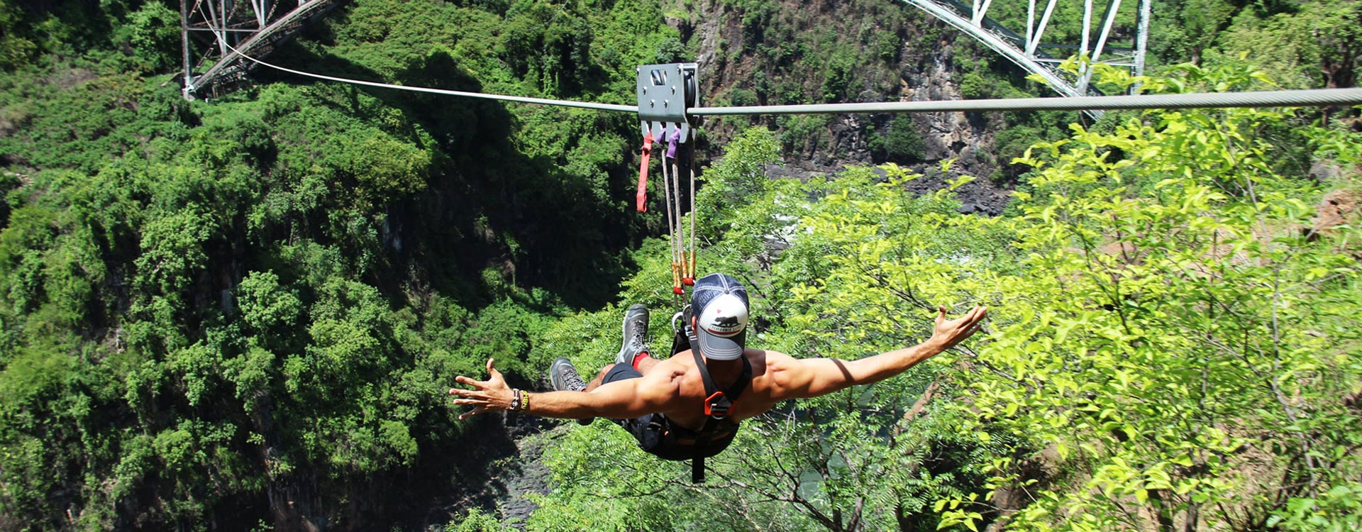 Victoria Falls Bridge Slide