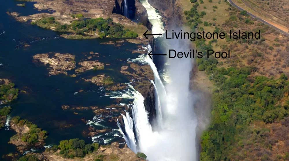 Devil's Pool Location