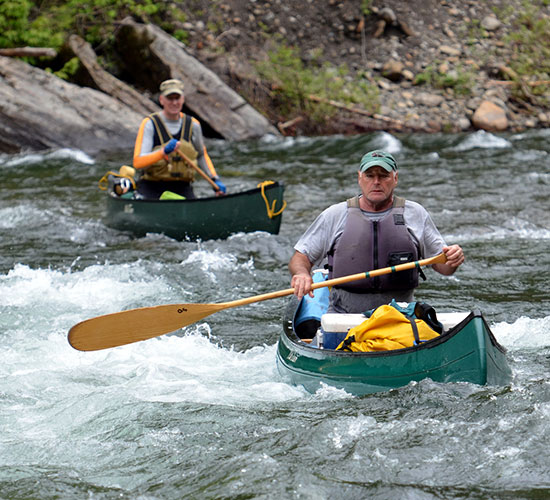 Canoeing On The Luwombwa River
