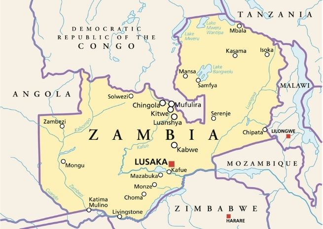 livingstone Map
