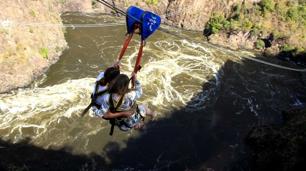Zipline Victoria Falls