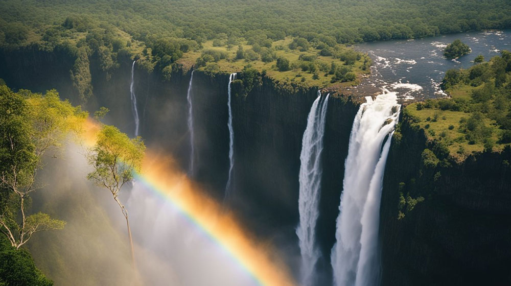 Victoria Falls Height